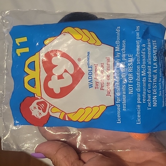 MCDONALD'S 1998 TY Beanie Lot Of 8 Happy Meal Toys - Picture 16 of 16